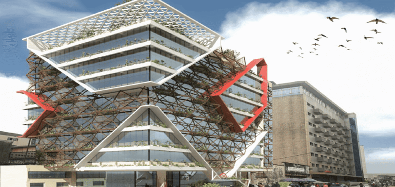 IMMEUBLE DE BUREAU DE SUNU ASSURANCE CAMEROUN À AKWA-1