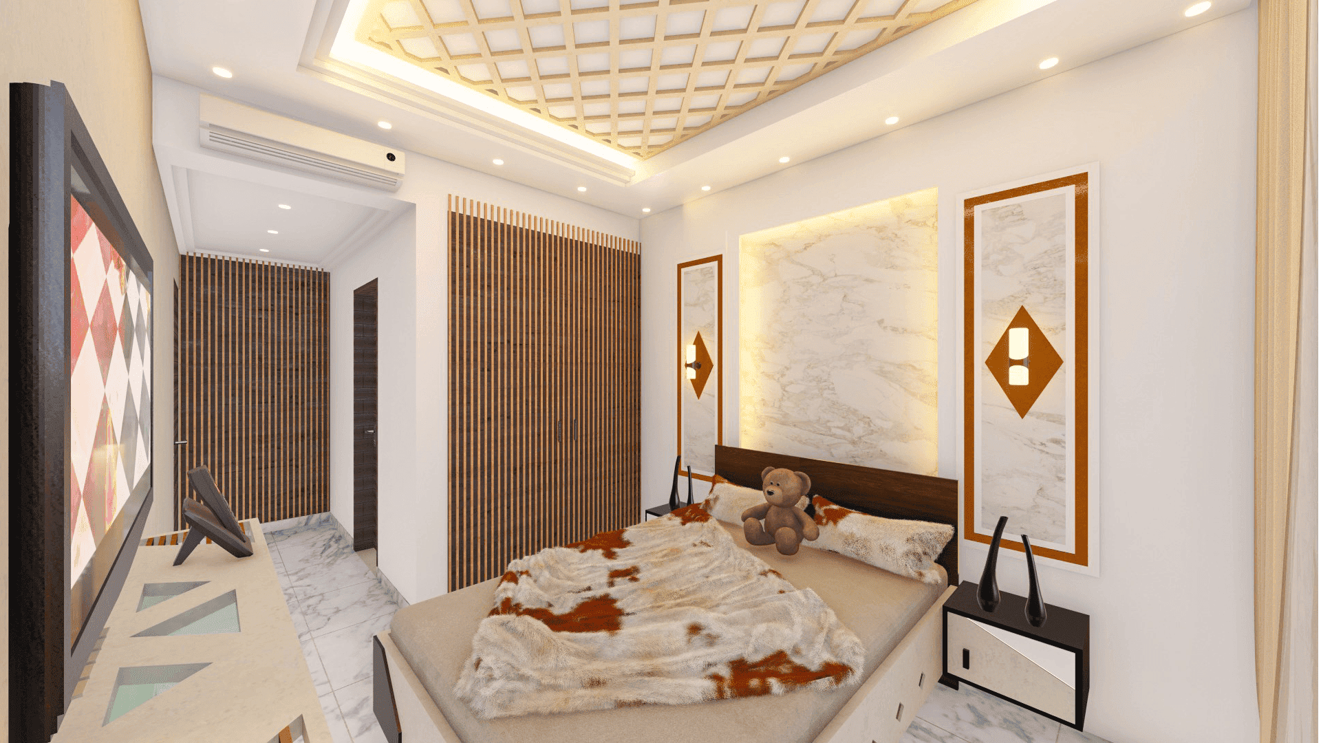 AMÉNAGEMENT INTÉRIEUR CHAMBRE HÔTEL BEKOKO INN-1