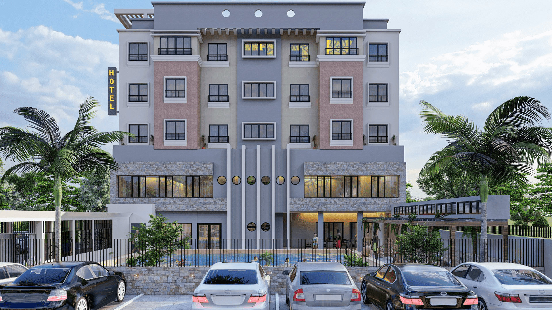 PROJET DE CONSTRUCTION HÔTEL BEKOKO INN-1
