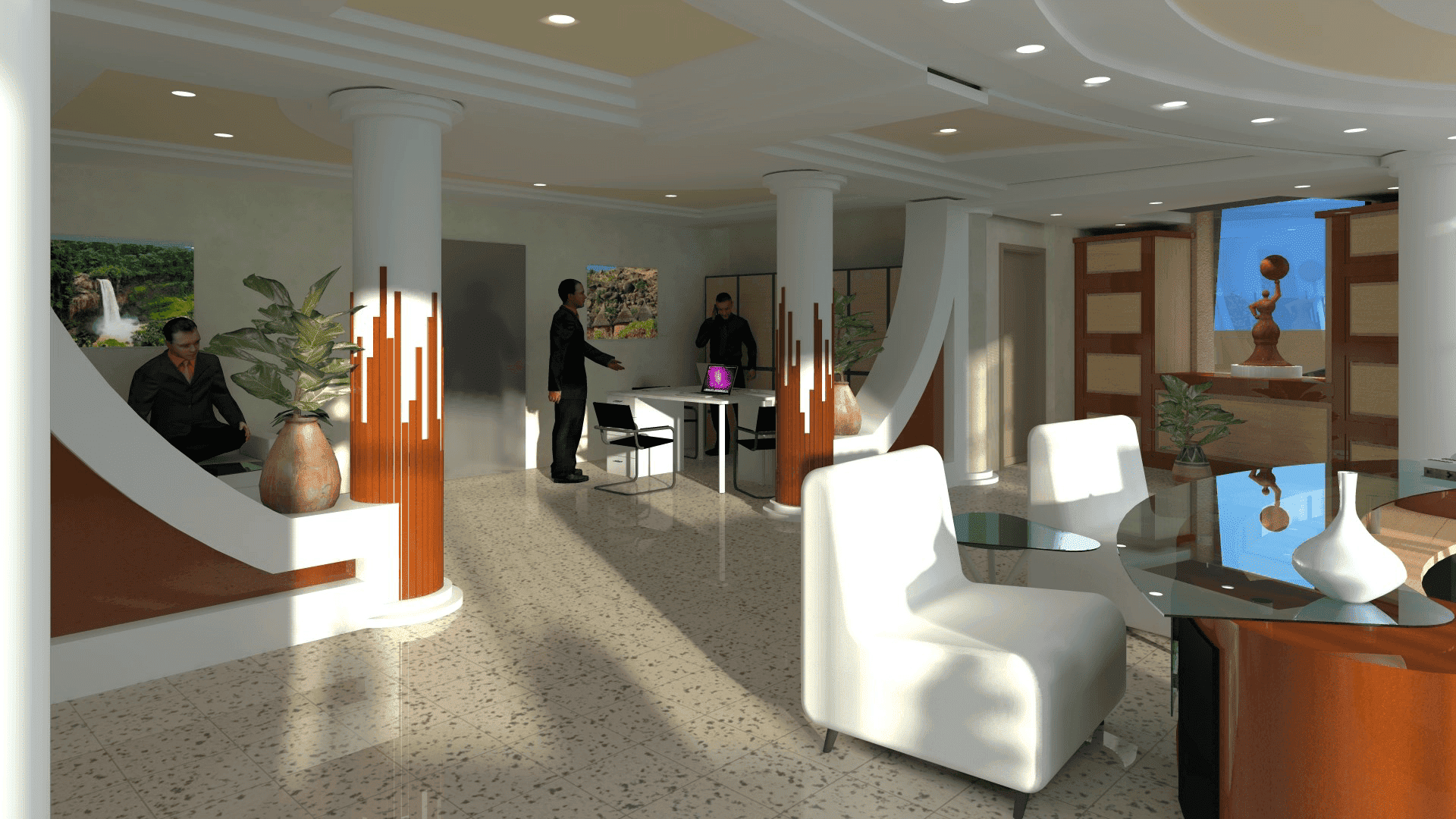 AMÉNAGEMENT INTÉRIEUR BUREAU DIRECTION ART -1